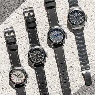 【LUMINOX 雷明時】洛克希德馬丁星座機械腕錶 瑞士錶(灰 / 9602)