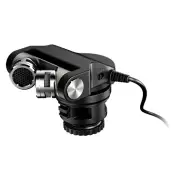 Tascam TM-2X Stereo Condenser Microphone for DSLR Cameras with Shoe Mount