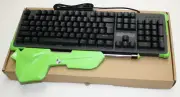 Mechanical Gaming Keyboard with Palm Rest Customizable RBG Backlight KB-G9