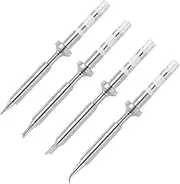 Mini Pencil Soldering Iron Tips Replacement for Pinecil Micro Soldering Iron, PTS200/TS100 Portable Solder Pen Tool Soldering Accessories (Tiny Joint 4Pcs)