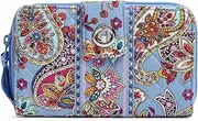 [Vera Bradley] Women's Cotton Turnlock with RFID Protection Wallet