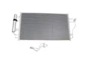 A/C Condenser and Receiver Drier Assembly For 13-17 Nissan LEAF S XP15H7 (for: Nissan)