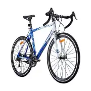 NNEDSZ Trinx 700C Road Bike TEMPO1.0 Shimano 21 Speed Racing Bicycle 53cm Blue/W