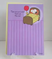 Hallmark Peanuts Snoopy Woodstock 'Get Well' Card - NEW!