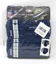 FOCO NFL Dallas Cowboys Team Youth Masks 2 Count