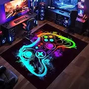 Gaming Rug - for Boys Room Gamer Carpet - Gaming Area Rug - 36x24 inches