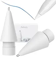 Upgraded Pencil Tips for Apple Pencil,No Wear Out Fine Point Precise Control Pencil Replacement Nibs,Compatible with Apple Pencil 1st Gen and 2nd Gen/iPad Pro Pencil,White, Pack of 2