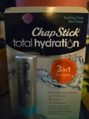 ChapStick Total Hydration Soothing Oasis Moisturizing Lip Balm Tube,Non-tint .12