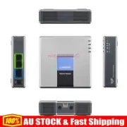1X Unlocked Linksys PAP2T VoIP Phone Voice Adapter SIP with 2 FXS Ports