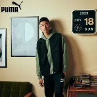 在飛比找PChome24h購物優惠-PUMA 背心 流行系列 CLASSICS 黑 羊羔毛 開襟