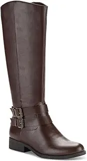 [Style & Co.] Womens Maliaa Faux Leather Knee-High Boots Brown 5.5 Medium (B,M)