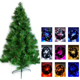 台製12尺(360cm)特級綠松針葉聖誕樹(不含飾品)+100燈LED燈7串