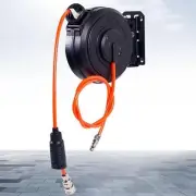 Retractable Air Hose Reel Ceiling Wall Mount 180° Swivel Mount for Garage