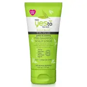 Yes To Tea Tree Pre Shampoo Scalp Scrub, Gently Exfoliates Itchy Scalp, 6 Fl Oz