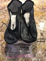 Black Bloch Full-Sole Ballet Shoes 1A