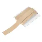 Double Fold Bias Tape 1 Inch x 6 Yards Satin Pre-fold Tape Light Brown