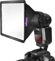 Flash Diffuser Light Softbox Collapsible Portable Speedlight Photography Tools