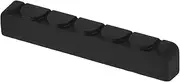 Totority Guitar Neck Support Nut Ebony Wooden Nut for Classical Acoustic Guitar String Saddle Accessory