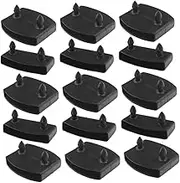 GRIRIW Plastic Slat End Caps for Bed Base 10/Pack Replacement Repair Parts for Metal Leather Wooden Beds Anti-Slip Design