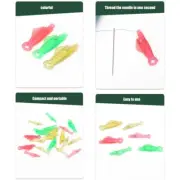 100 Pcs Fish Shaped Sewing Threader Embroidery Automatic Sewing Needle Threader