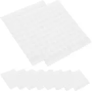 Homoyoyo Sophisticated Car Interior Enhancement 1000pcs Double-Sided Adhesive Dots Safe and Non-Debris Removable Stickers