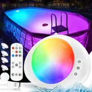 Deeprblu 2024 Improved Underwater Pool Lighting with Remote Control, Floating...