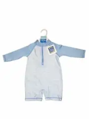 Sun & Sky Infant Bodysuit UPF 50+, Light Blue, 18-24 Months