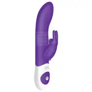 The Rabbit Company Beaded Rabbit Vibrator XL - Purple