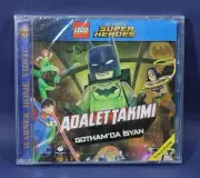 VCD Lego DC Justice League 2015 Turkish DUB Video CD Gotham City Breakout