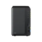 Synology DiskStation DS223 2-Bay 3.5 ; Diskless 1xGbE NAS (Tower) (HMB), Realtek RTD1619B quad-core 1.47Hz, 2GB RAM, 3xUSB3.2, 1 x 1GbE (RJ-45)