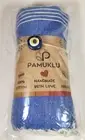 New PAMUKLU Turkish Beach Bath Towel 37 x 71 inches Blue Navy Plain
