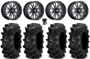 MSA ThunderLips 14" Wheels Machined 27" Cryptid Tires Sportsman 550 850 1000