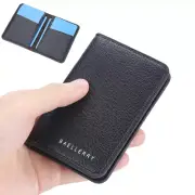 Mens Minimalist Slim Wallet Leather Credit Card Holder Bag Front Pocket Purse US