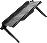 Tofficu Computer Monitor Storage Rack Tv Screen Shelf Bracket Stand Sturdy Multi Functional Organizer for Remote Controls and Decor Easy Assembly for Use