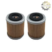 2 Oil Filter for Yamaha Big Bear 400 4WD Irs YFM40 400 Irs Exploring YFM40 2007