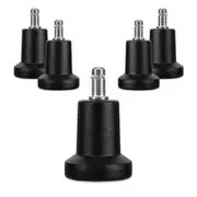 Bells for Office Chair - Set of 5 Replacement Tips for Chair Casters 10/22 mm - Fixed and Silent Seat Leg for Hard Floors