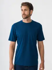 Lowes Short Sleeve Tee Petrol Blue