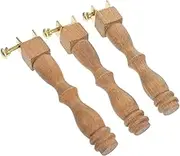 Beatifufu Embroidery Rack Holder Desktop Cross Stitch Stand Wooden Embroidery Frame Legs Heightening Tool