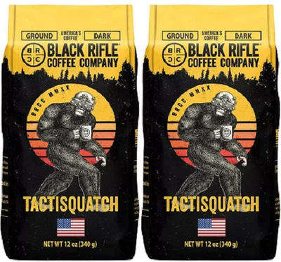 Black Rifle Coffee Tactisquatch Ground Coffee 2 Pack