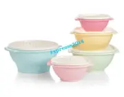 Tupperware NEW Vintage Servalier 5-Pc Bowl Set