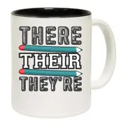 There Their Theyre English Grammar Teacher Mug Cup
