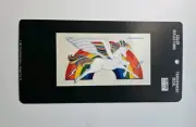 Vintage 1981 Color Reflections Transparent Decal Rainbow Factory UNICORN Sticker