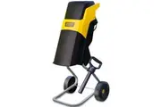 MICHIGAN 2400W Electric Garden Mulcher Shredder, Portable Wood Chipper, Push Stick, 40L Collection Bag