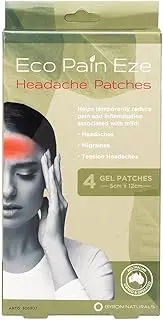 Byron Naturals Eco Pain Headache Patches 4 Pack