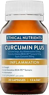Ethical Nutrients Curcumin Plus - Reduces Inflammation, Relieves Joint & Muscular Pain - 30 Capsules