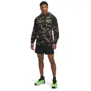 Under Armour Mens Project Rock All Over Print Terry Pullover Hoodie