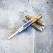 Custom Boutique Torched Steel Divot Tool