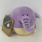Wobble One Baby Plush with Jingle Sound Elephant Polyester by Demdaco