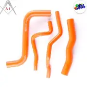 Orange For Mitsubishi FTO GR GPX 2.0L 6A12 Silicone Radiator Coolant Hoses Kit