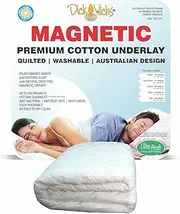 DickWicks Premium Cotton Magnetic Underlay, Queen, 5.245 kilograms